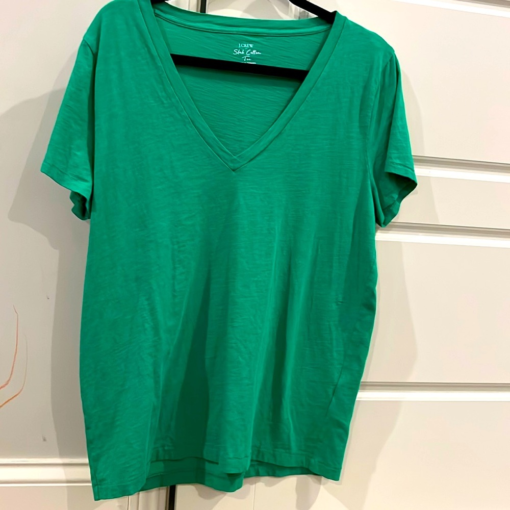 JCREW SLUB COTTON TEE